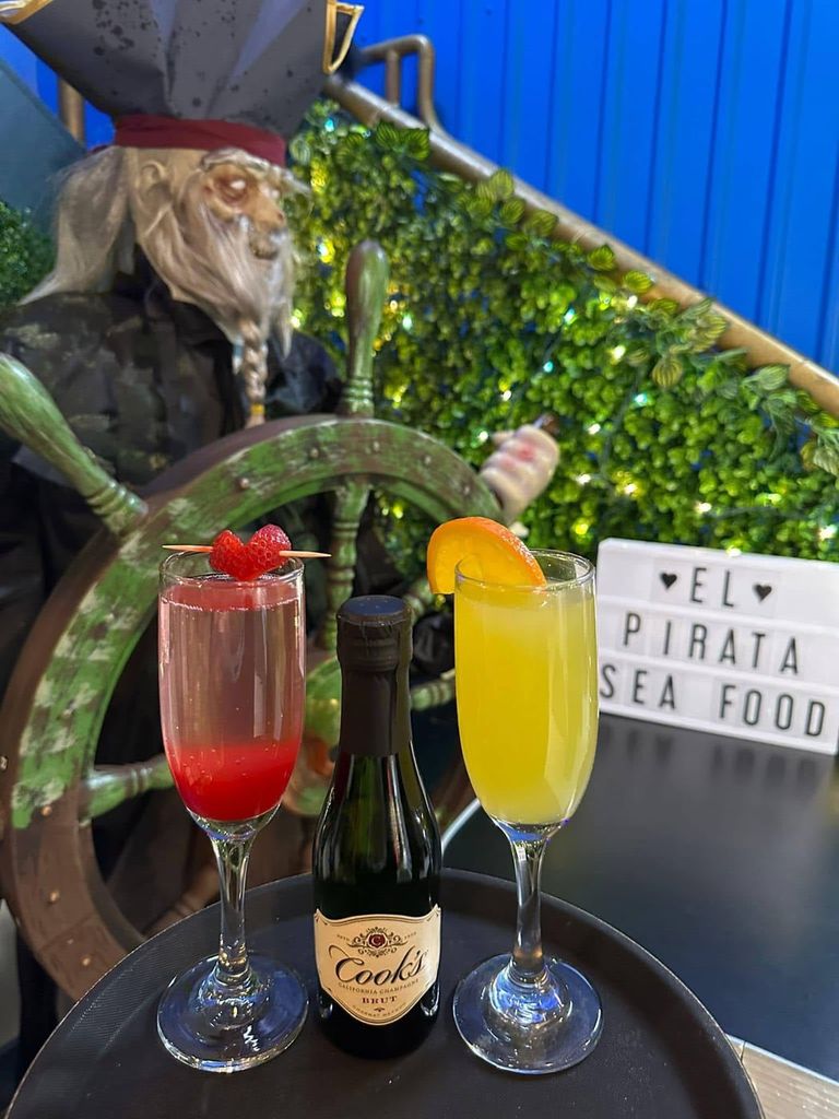 Mimosa con vino espumoso