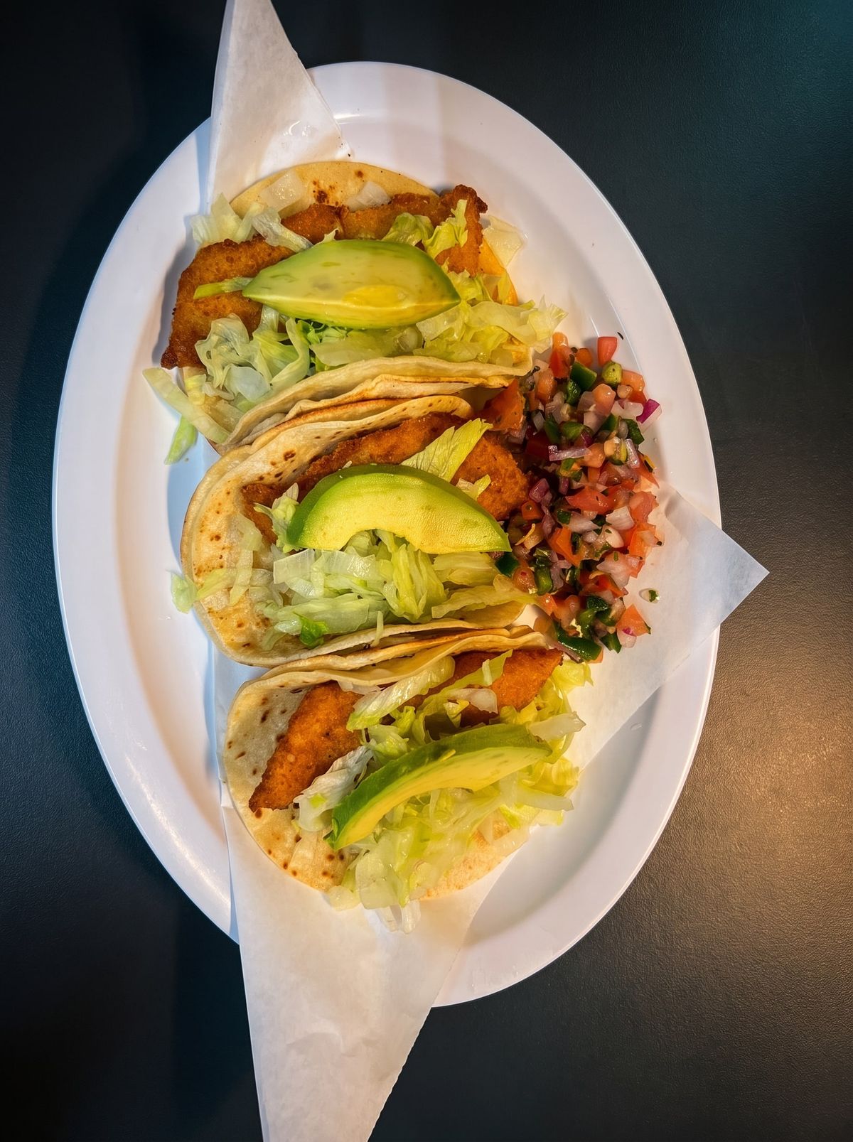Tostada de ceviche