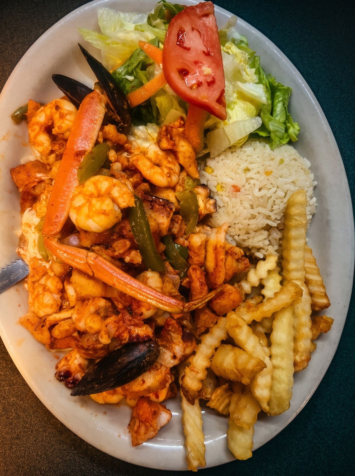 Molcajete de mariscos