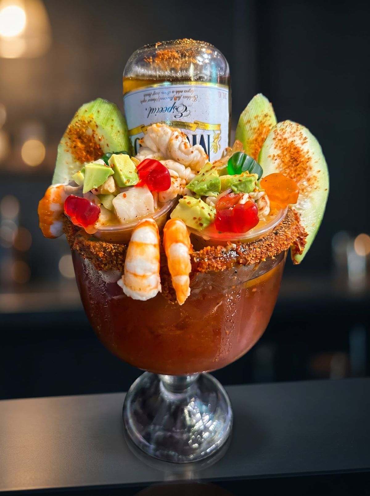 Michelada Preparada